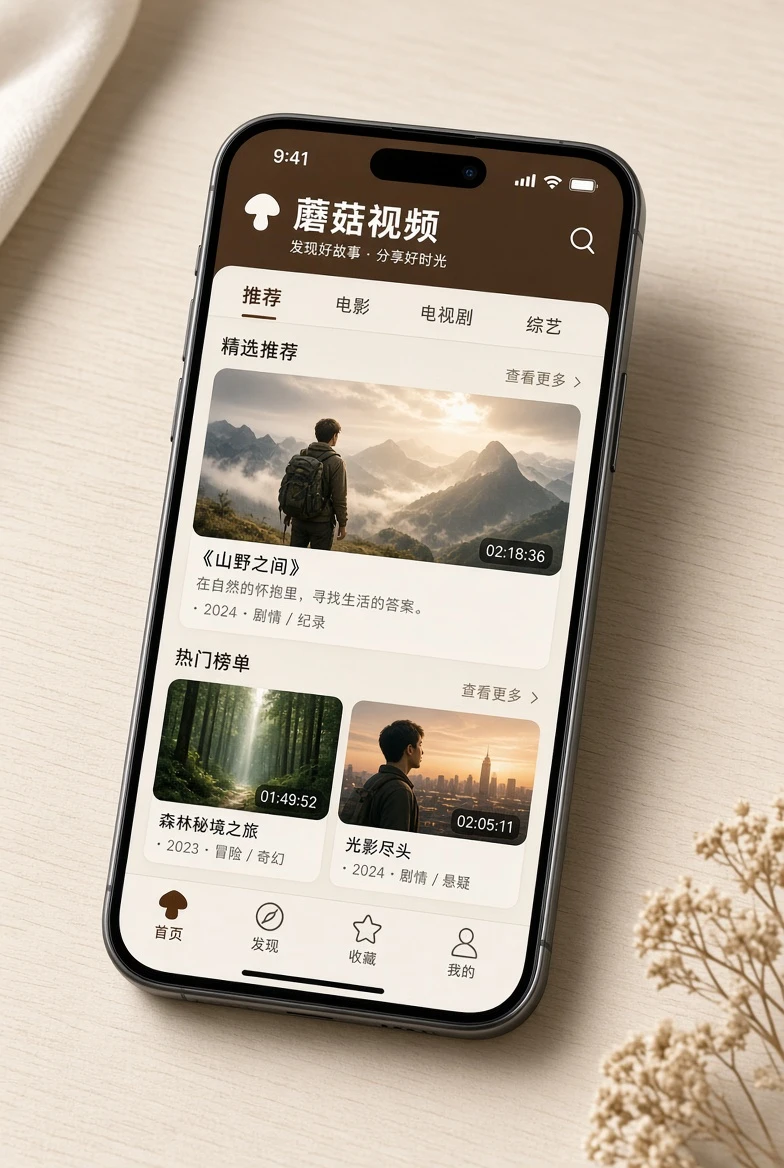 蘑菇视频APP服务